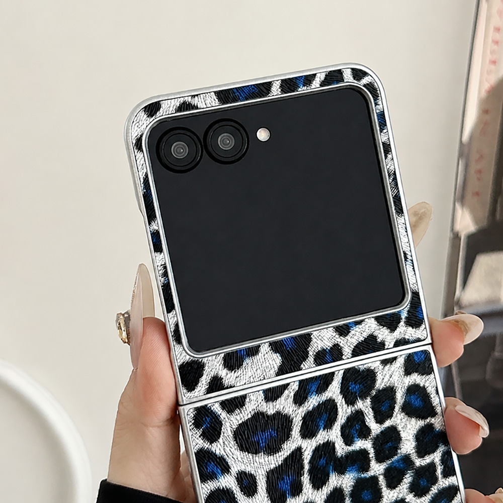 Leopard Print Folding Flip Pho - Luxury Men Lifestyle ulasan dan harga
