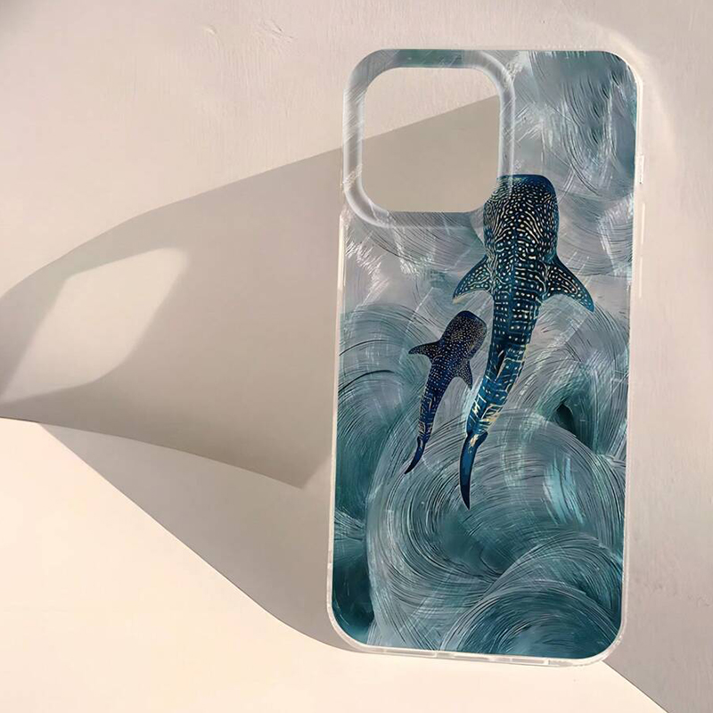 Ocean Shark Whale Design Phone - Xiaomi Redmi Note 13 ulasan dan harga